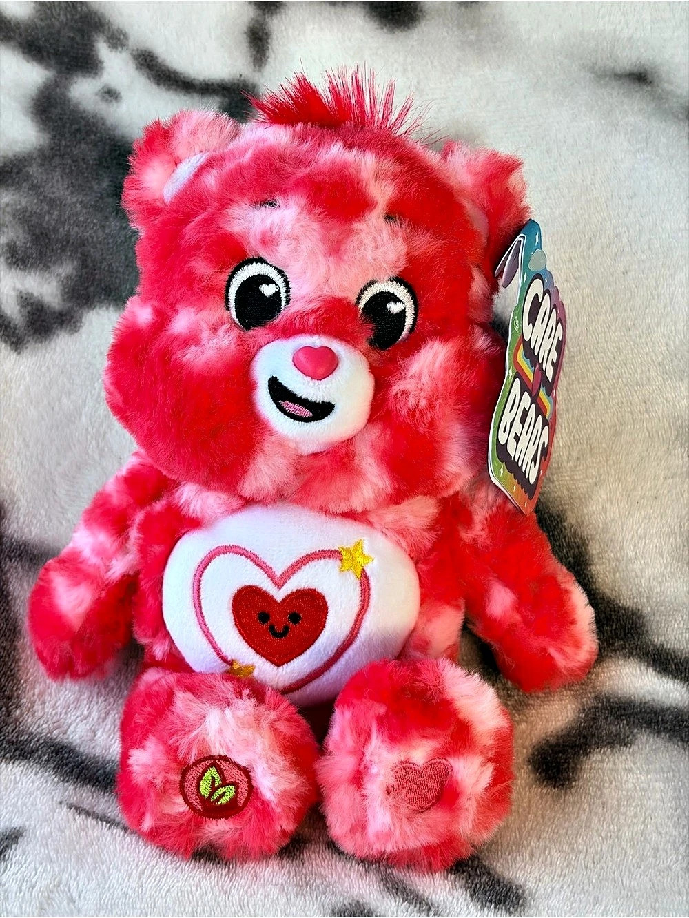 Care Bears Fun Size Fuzzy (2026) All My Heart Bear 9” Plush/ECO Friendly/NWT